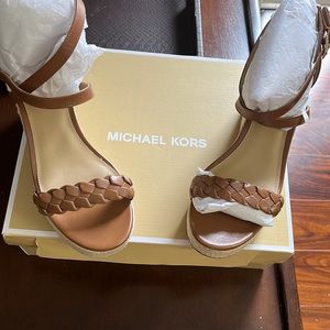 Michael Kors wedge sandals